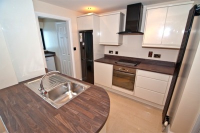 Refurbished Kitchen at Holborn Avenue house Bangor by JS Contracts and Property Rentals